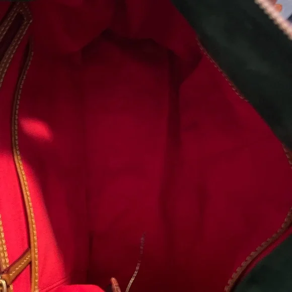 Dooney & Bourke Florentine Satchel Leather Tote Bag natural excellent condition - Picture 14 of 16